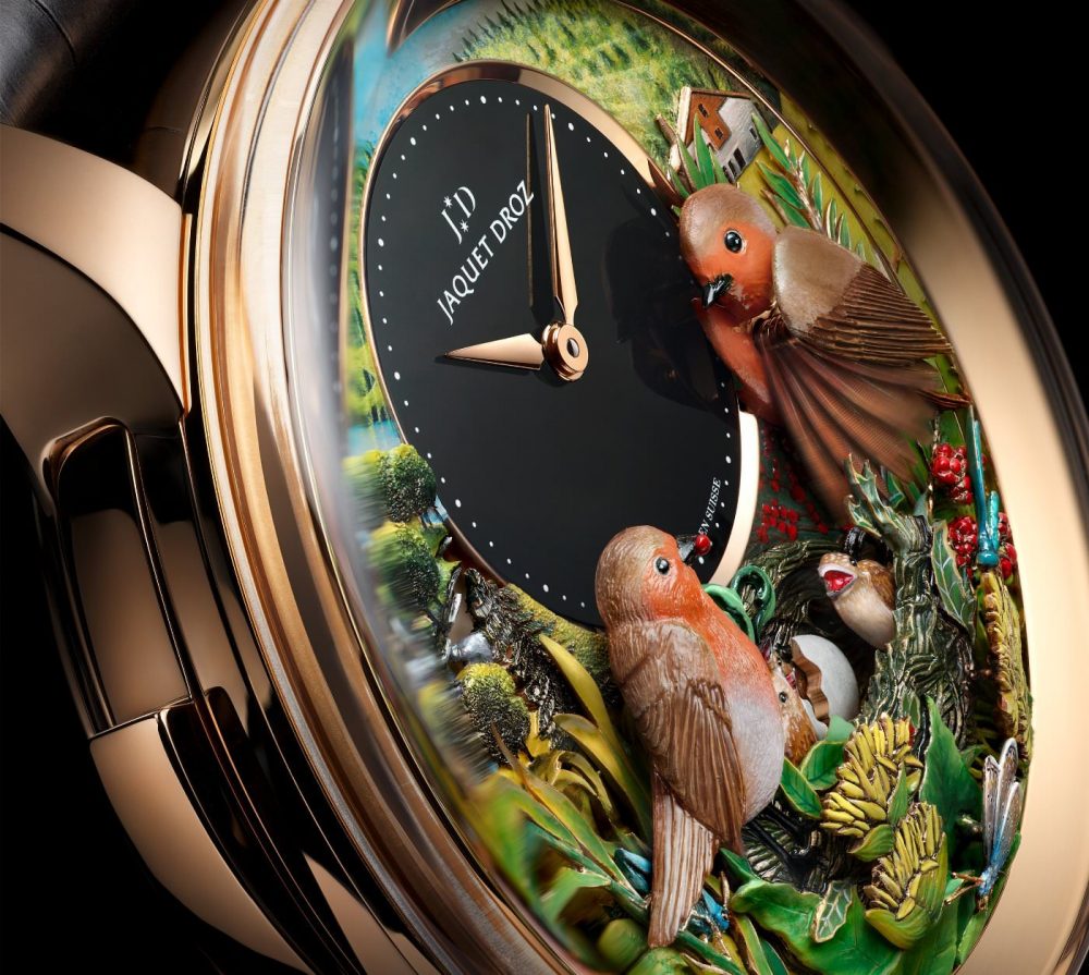 Jaquet Droz celebrates the 300th Anniversary of its founder with a limited edition of the Bird Repeater