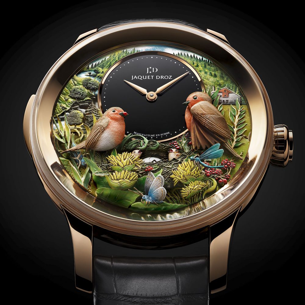 Jaquet Droz celebrates the 300th Anniversary of its founder with a limited edition of the Bird Repeater