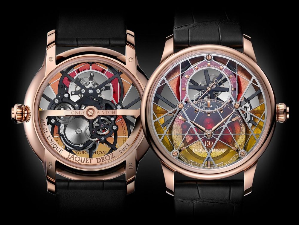 Jaquet-Droz’s Grande Seconde Skelet-One Tourbillon, Only Watch 2021 is an exceptional piece