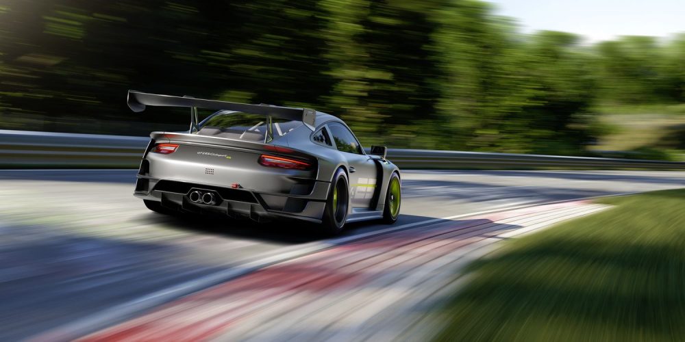 The 2022 Porsche 911 GT2 RS Clubsport 25 is a limited edition racing car for exclusive circuit outings