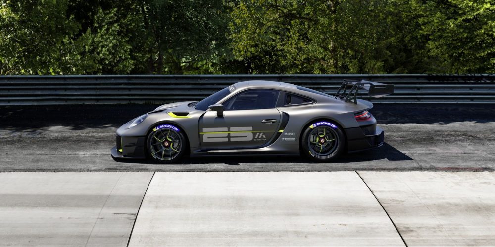 The 2022 Porsche 911 GT2 RS Clubsport 25 is a limited edition racing car for exclusive circuit outings