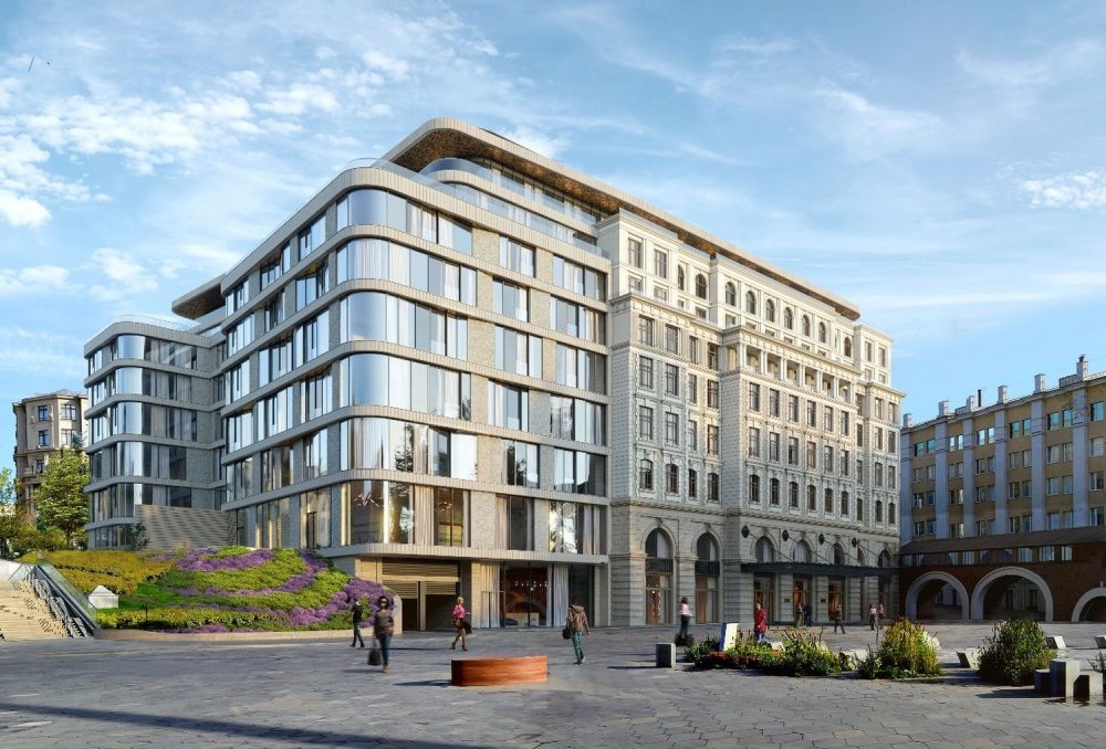 Set to open in the second half of 2022, Raffles hotel will be located in an iconic address in Moscow
