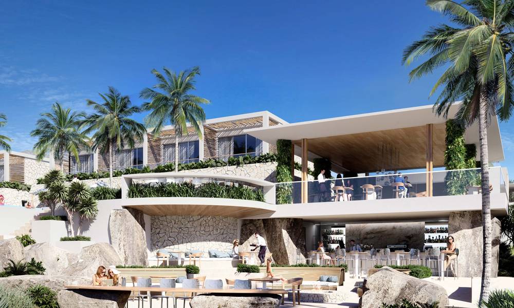 Rock House, the first cliffside resort in Turks and Caicos, is debuting in spring 2022