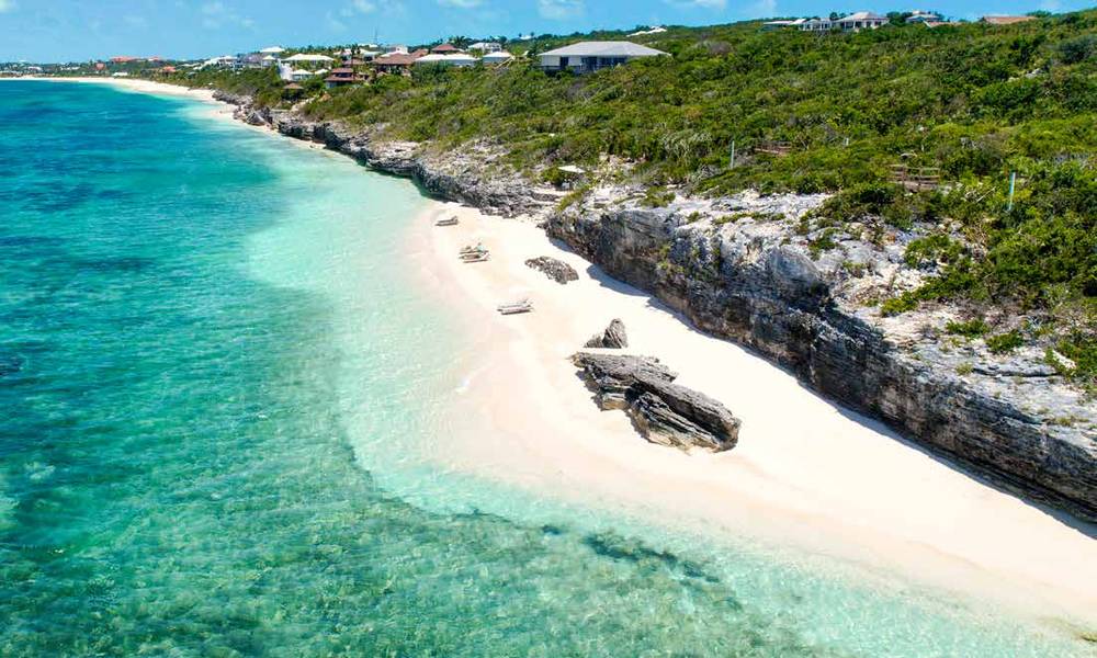 Rock House, the first cliffside resort in Turks and Caicos, is debuting in spring 2022
