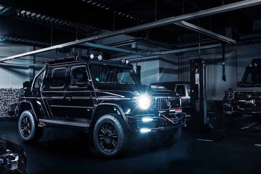 The BRABUS 800 Adventure XLP Superblack offers limitless driving