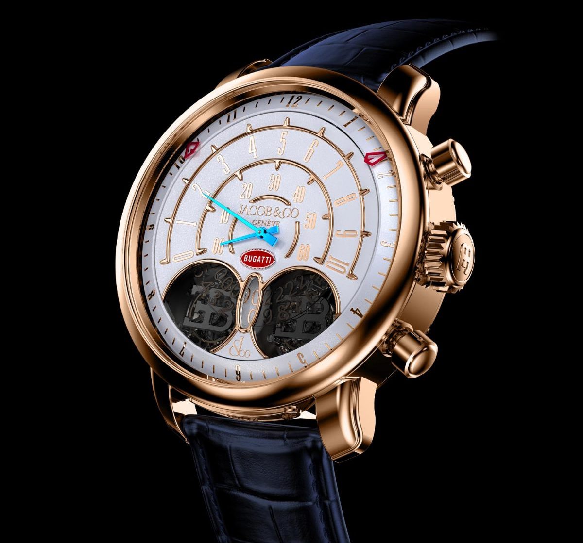 Jacob & Co’s Jean Bugatti Tourbillon Chronograph