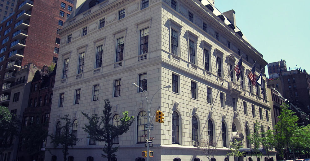 The Union Club of the City of New York , Private Members’ Club, Lenox Hill, New York City