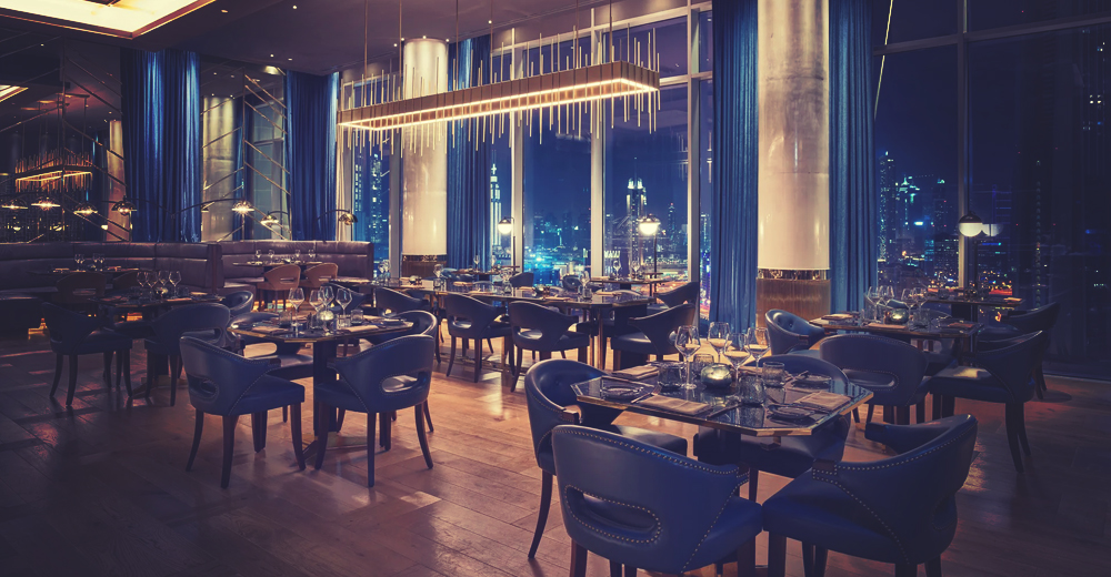 Dubai Guide – Restaurants, Bull & Bear, International Cuisine, Financial Center