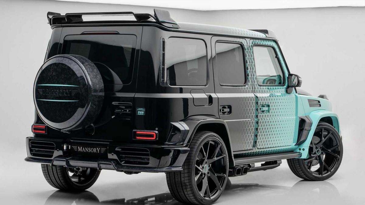 Mansory’s new Bespoke program reveals a unique one-off with Algorithmic Fade Mercedes-AMG G 63