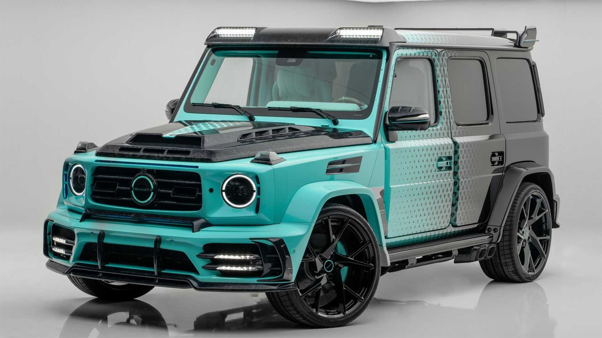 Mansory’s new Bespoke program reveals a unique one-off with Algorithmic Fade Mercedes-AMG G 63