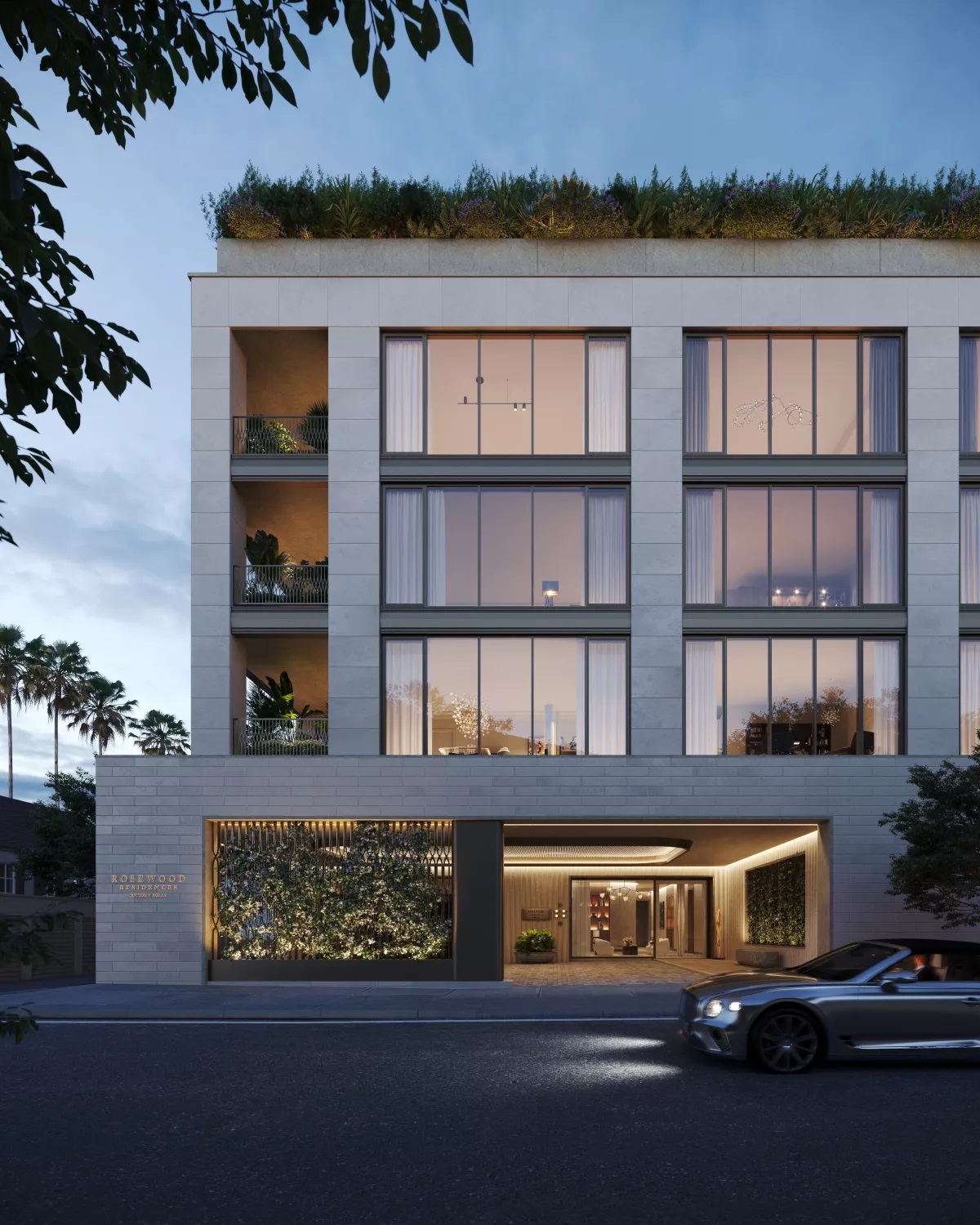 Rosewood Residences Beverly Hills, a boutique collection of just 17 luxury homes
