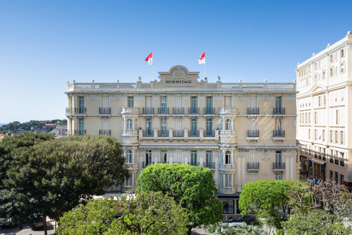 Inside the wonderfully distinctive and one of a kind Hôtel Hermitage Monte-Carlo