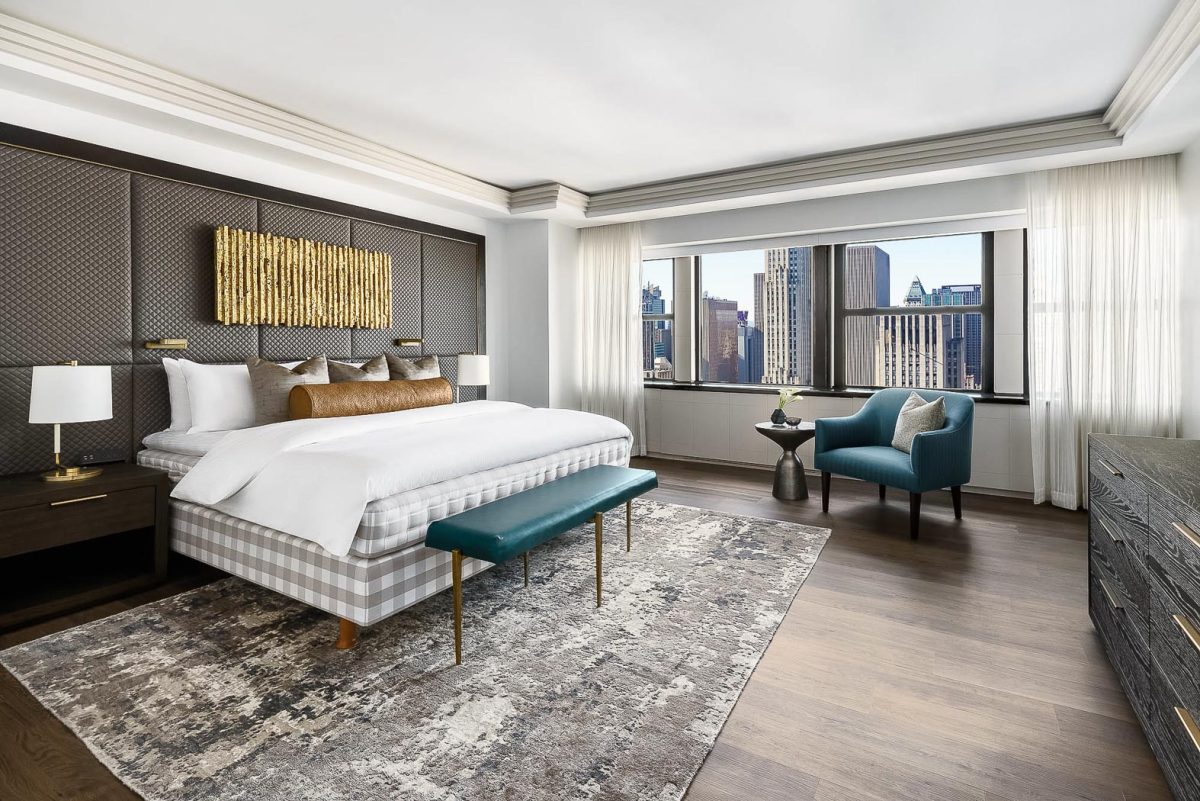 Lotte New York Palace is an oasis of ultra-modern luxury in Midtown Manhattan