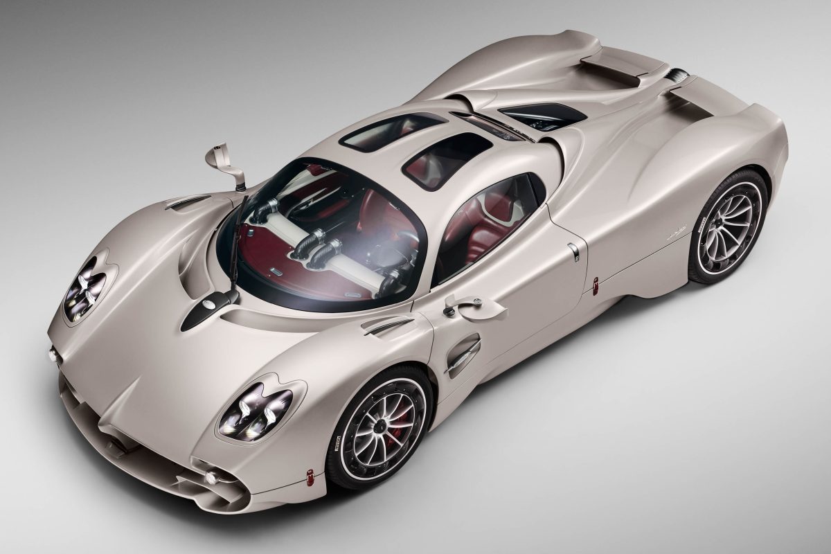 The Pagani Utopia is revealed as Pagani’s third model after the Zonda and Huayra