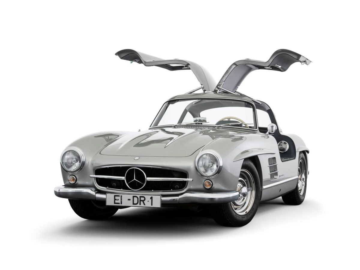 BRABUS is auctioning the restored 300 SL Gullwing from Andy Warhol’s iconic Cars Series of artworks