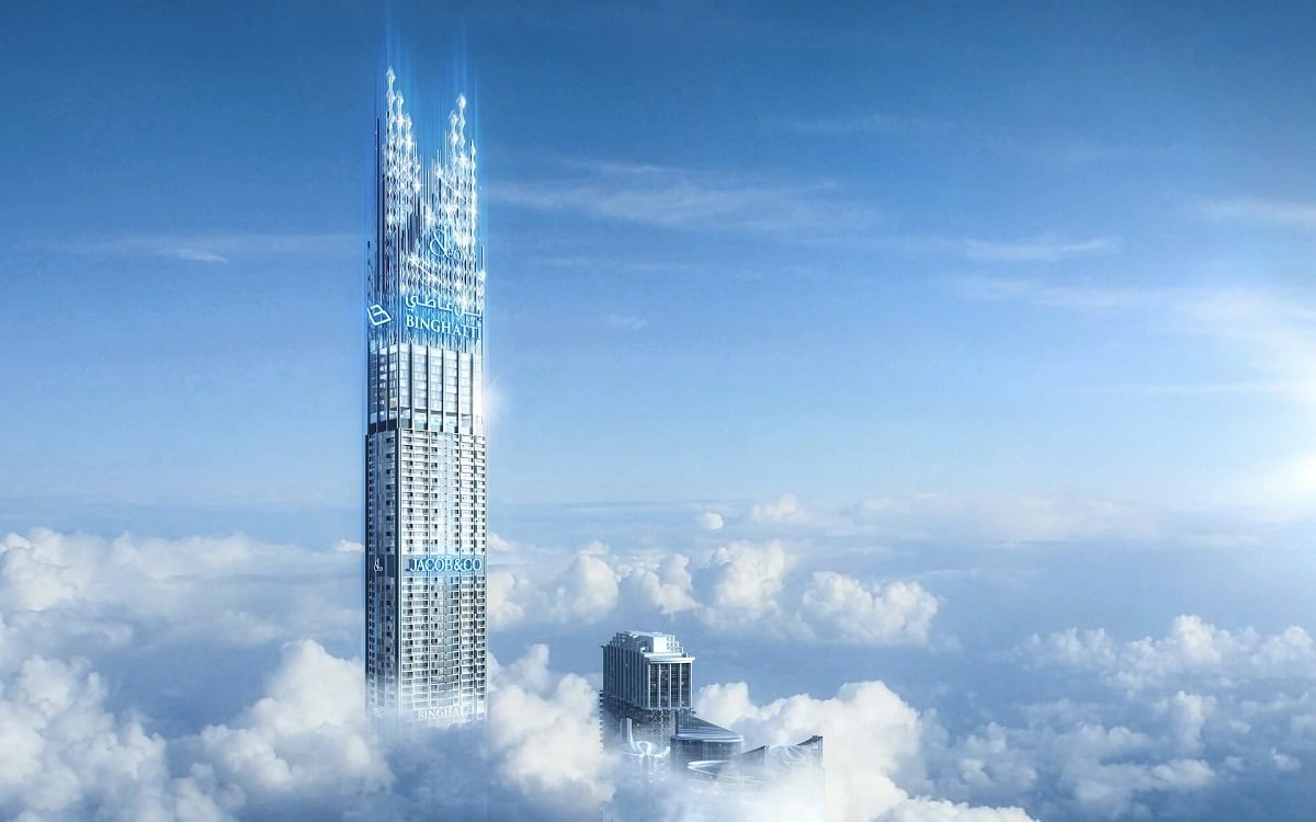 Introducing the world’s tallest residential tower, Burj Binghatti Jacob & Co