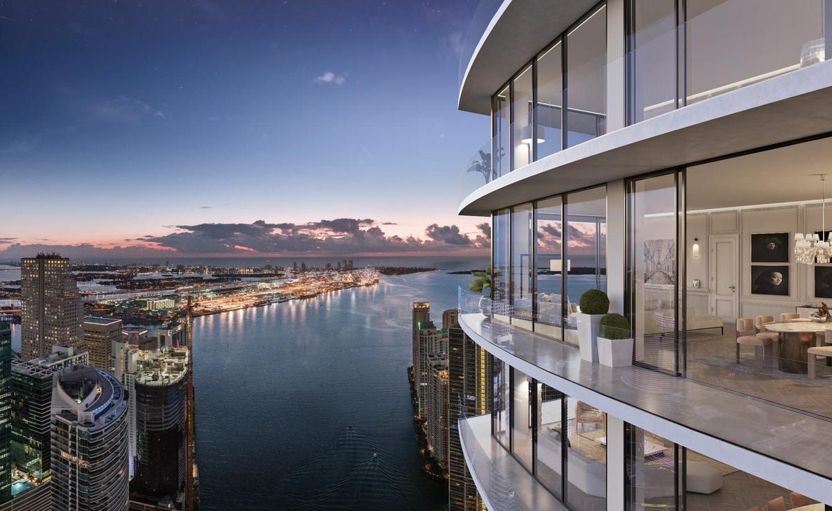 Baccarat Residences in Brickell will soon adorn the downtown Miami skyline