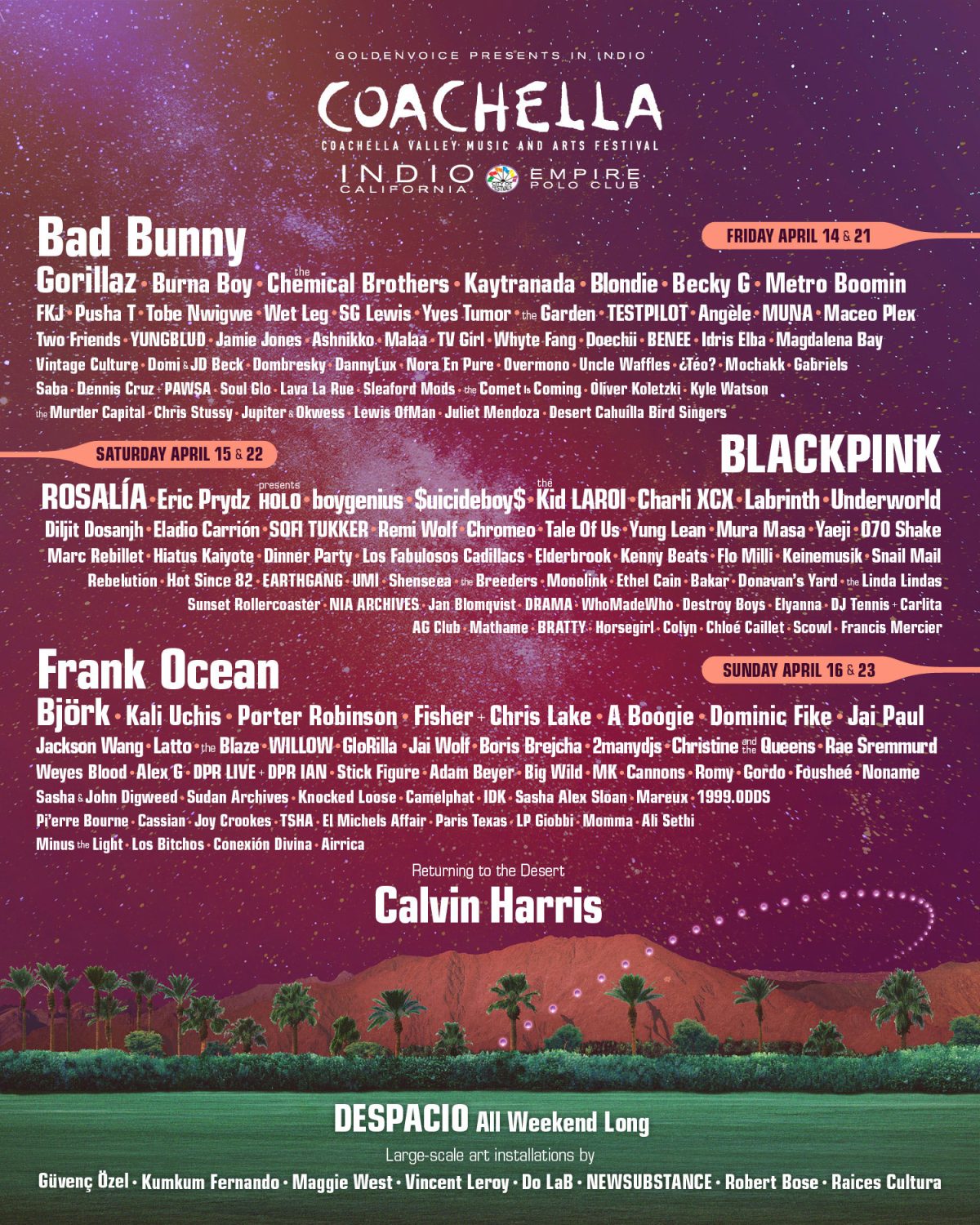 Coachella 2023 VIP Hospitality Packages & Tickets