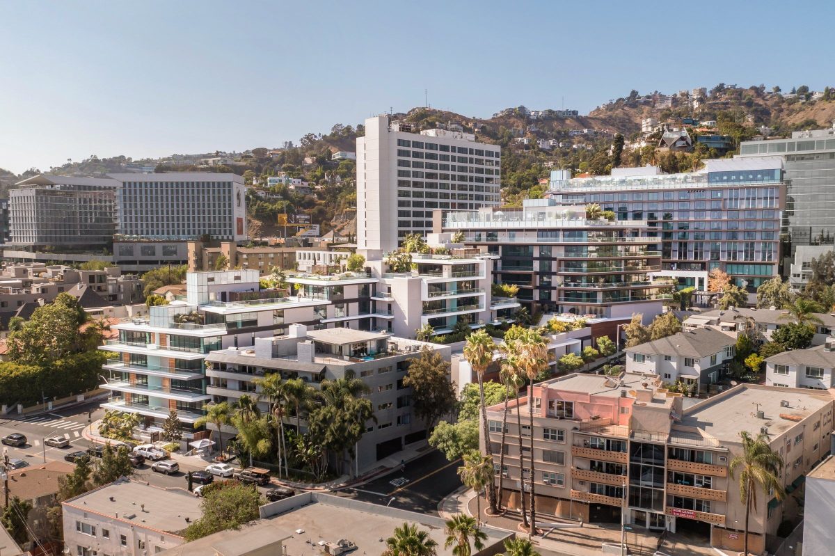 The Pendry Residences West Hollywood offers modern luxury living on the Sunset Strip