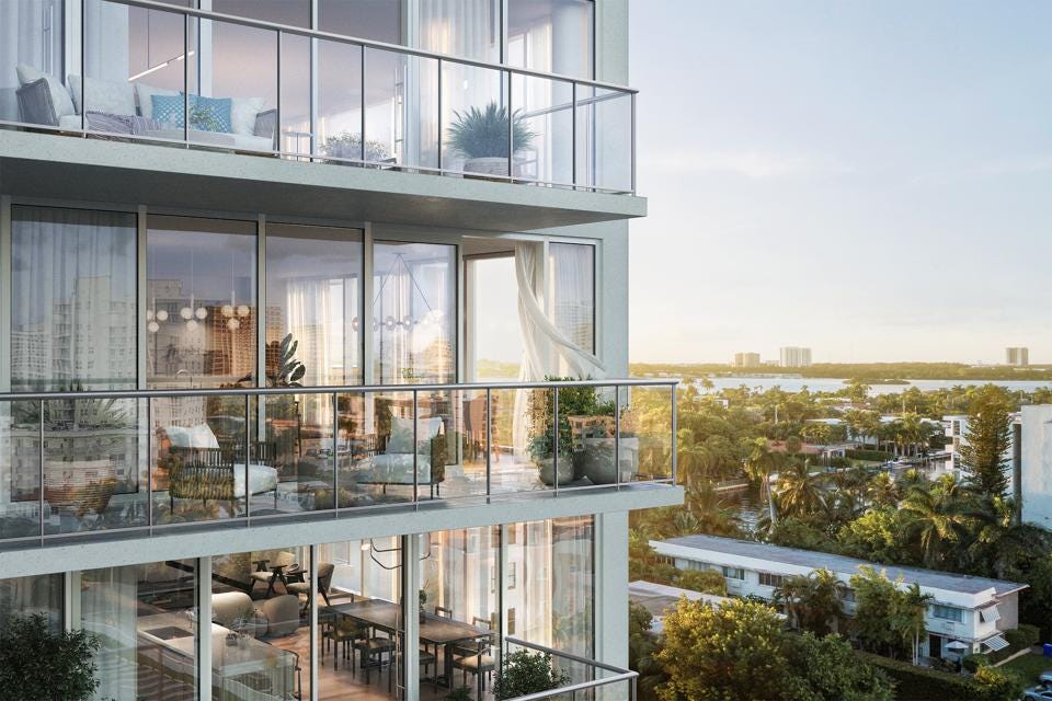 The Well Bay Harbor Islands unveils a plush six-story luxury condominium in Miami