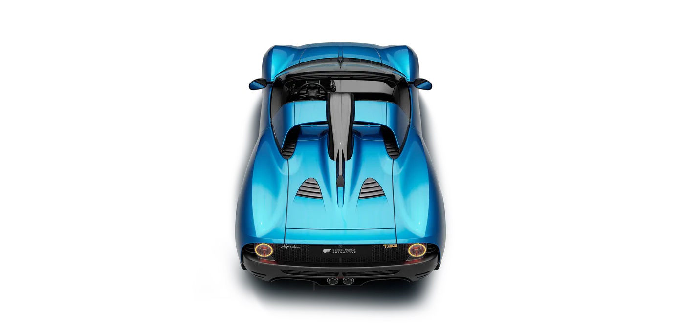 Gordon Murray introduces the new T.33 Spider Supercar