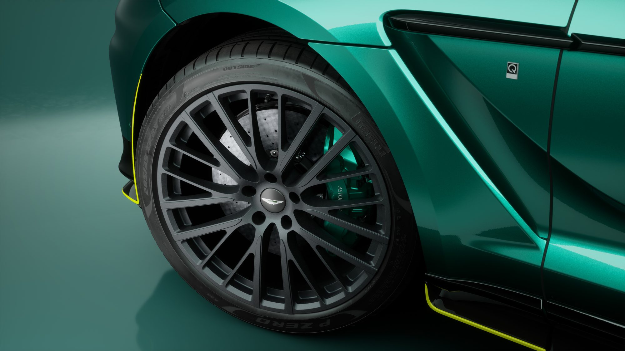 Aston Martin celebrates latest Formula 1 success with a racecar-inspired new look for DBX707