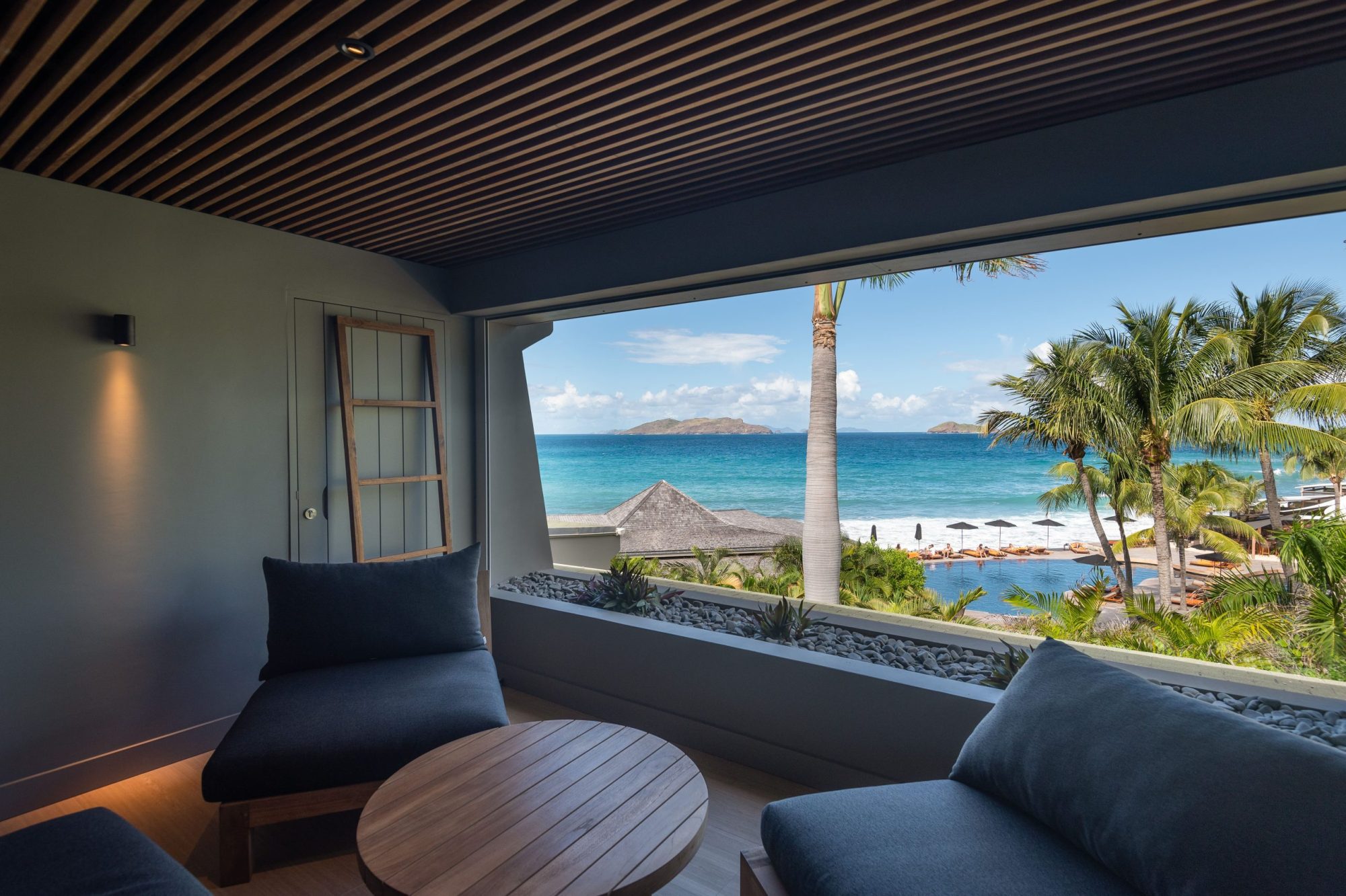 Hotel Christopher St Barth offers an intimate Caribbean retreat with stunning ocean views