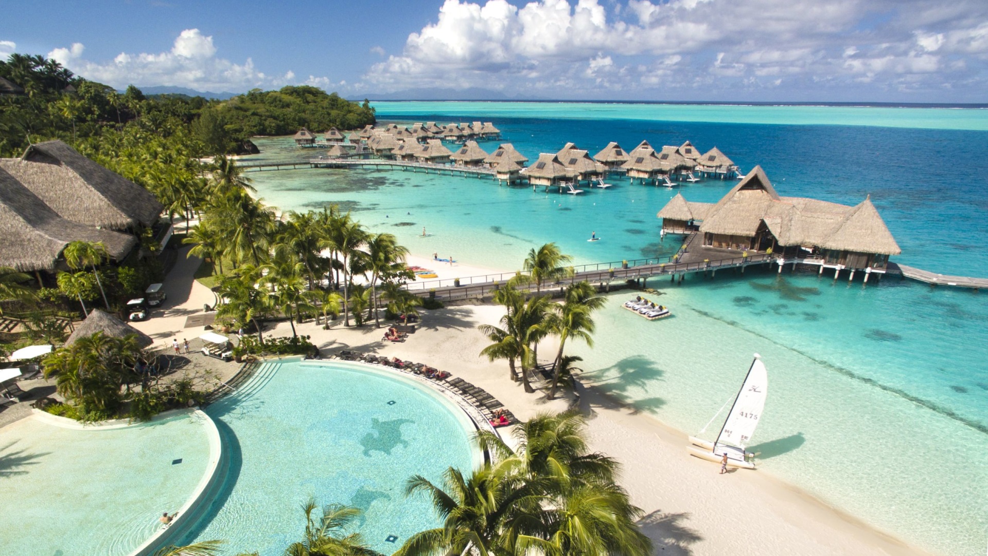 Experience tropical luxury in the heart of the South Pacific at Conrad Bora Bora Nui