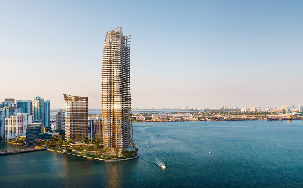 One Island Drive is a new luxury destination for sophisticated island living in Miami
