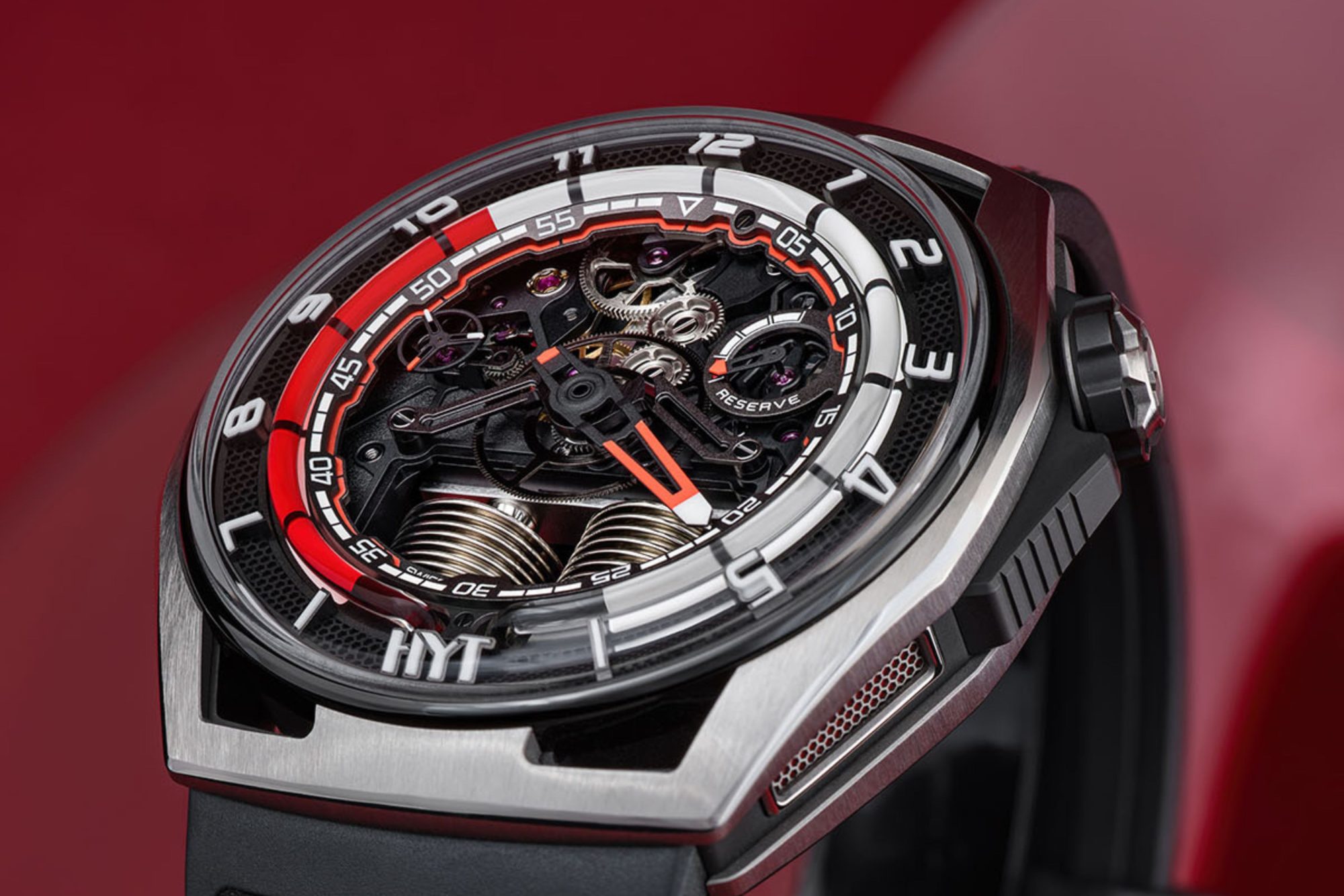 Introducing the HYT Hastroid Silver Red