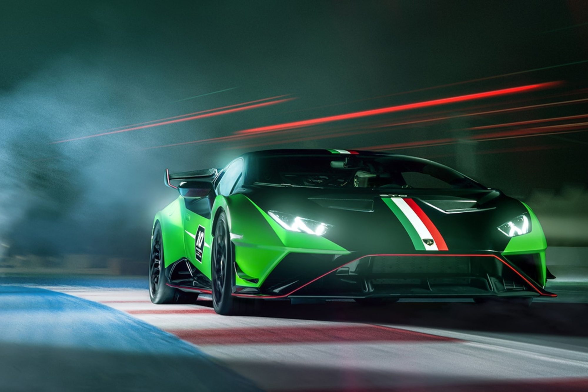 Lamborghini has unveiled a special edition of the Huracan STO