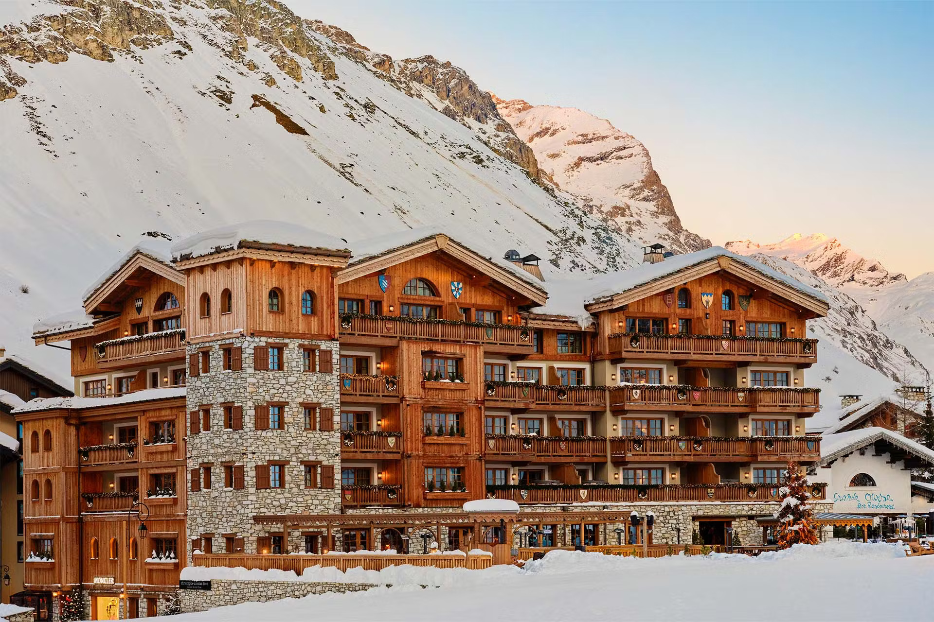 Airelles Val d’Isère offers a luxurious ski-in, ski-out experience in the French Alps