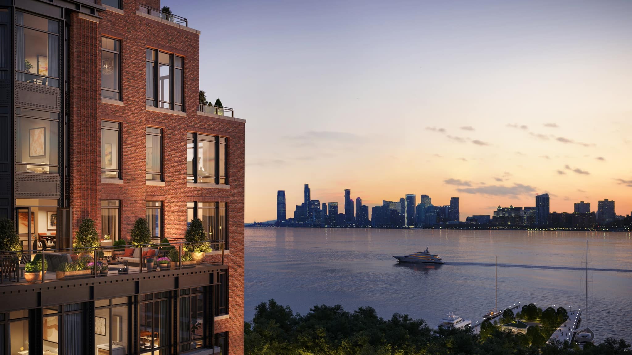 The Cortland brings waterfront living in one of New York’s most vibrant neighbourhoods