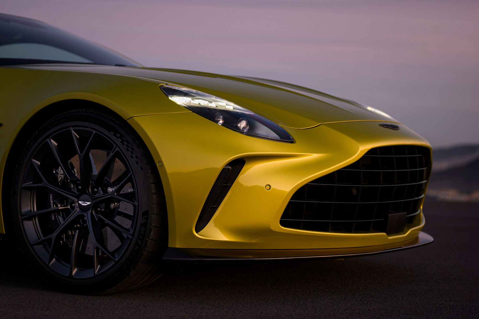 Aston Martin unveils a new Vantage road car