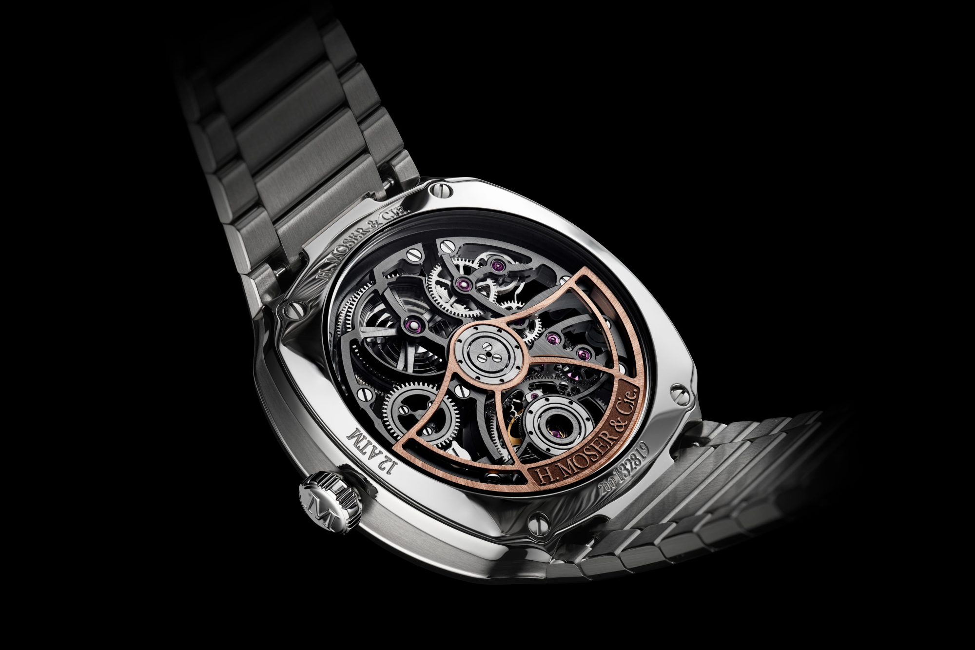 H. Moser & Cie Streamliner Tourbillon Skeleton Double Hairspring