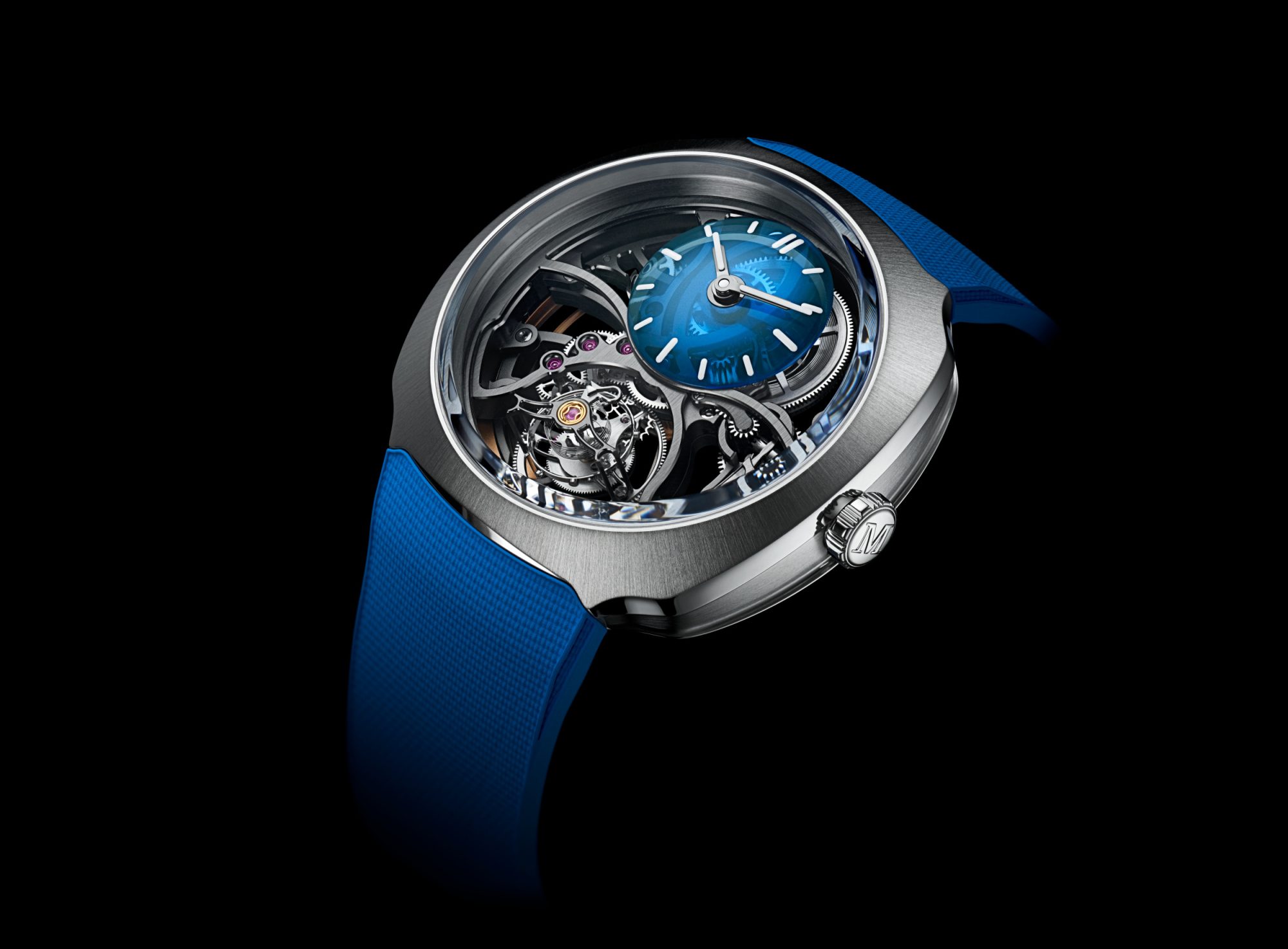 H. Moser & Cie. Streamliner Cylindrical Tourbillon Skeleton Alpine Limited Edition