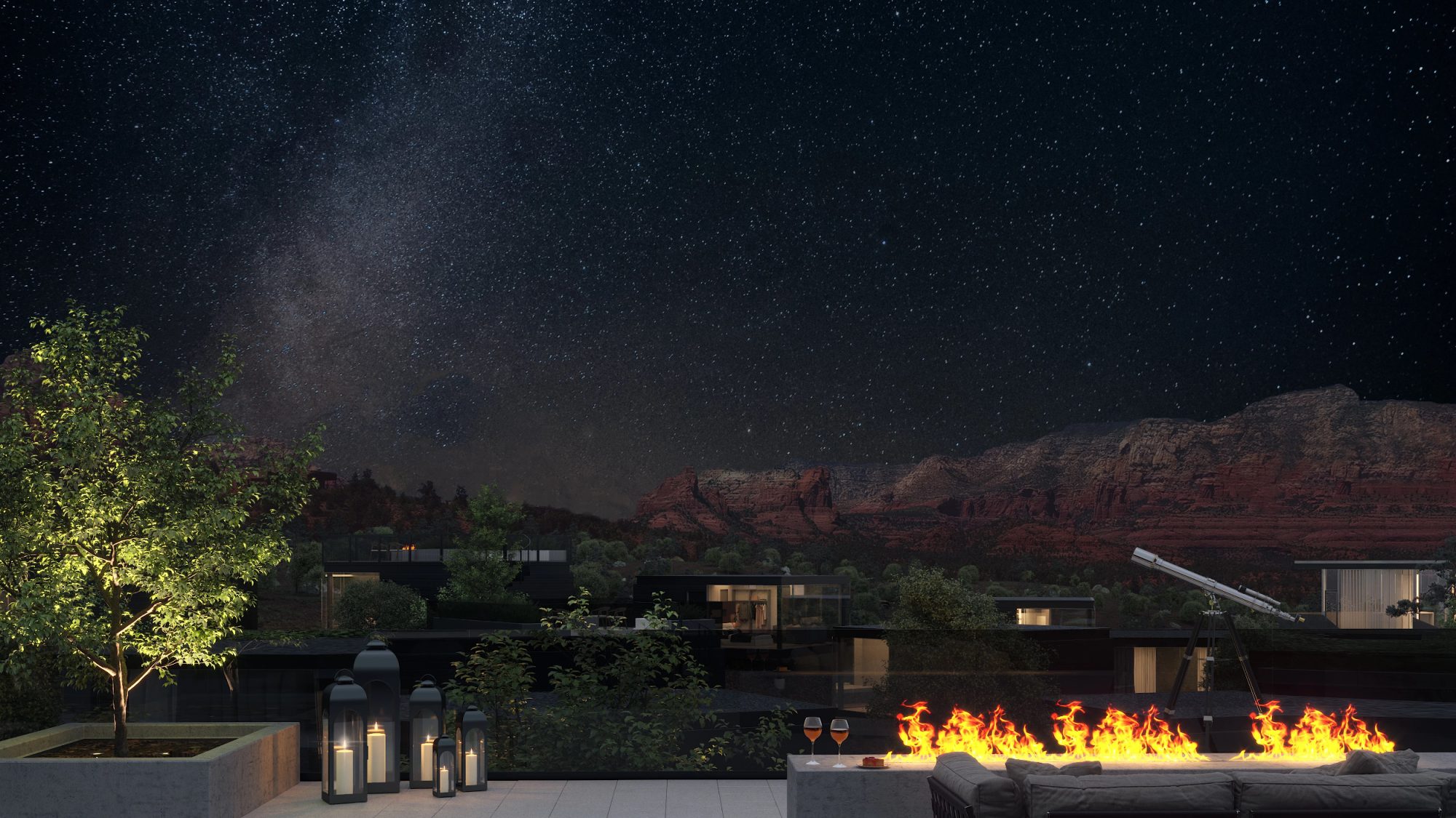 Ambiente Sedona is a modern escape into Sedona’s Red Rocks