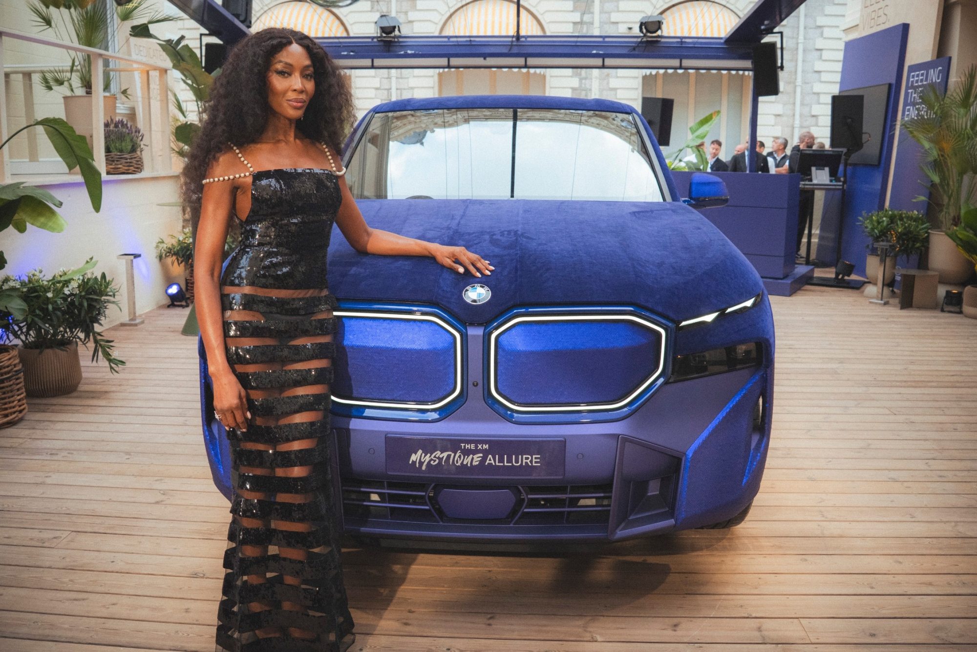 The new BMW XM Mystique Allure is inspired by Naomi Campbell