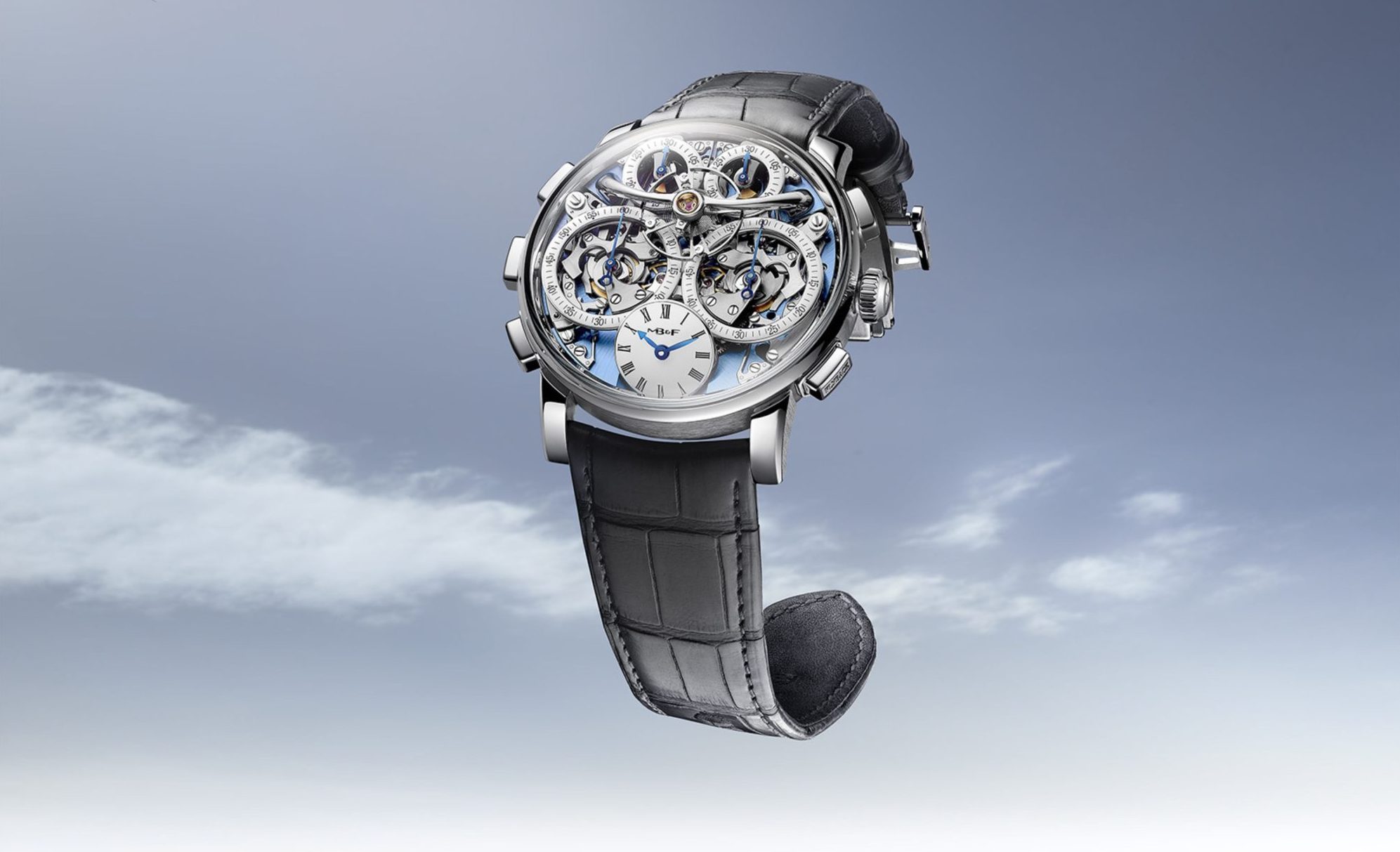 MB&F LM Sequential Flyback Platinum