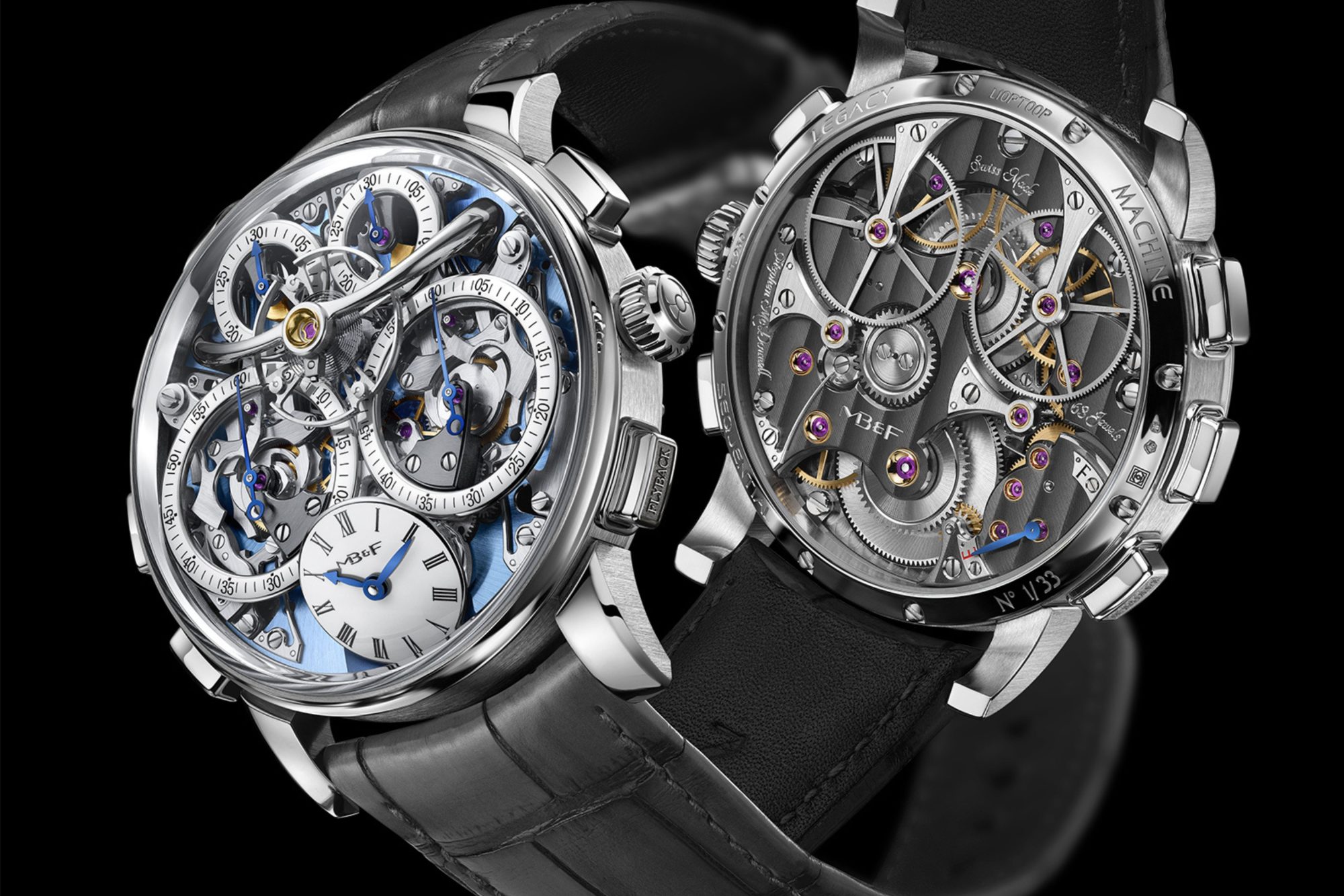 MB&F LM Sequential Flyback Platinum