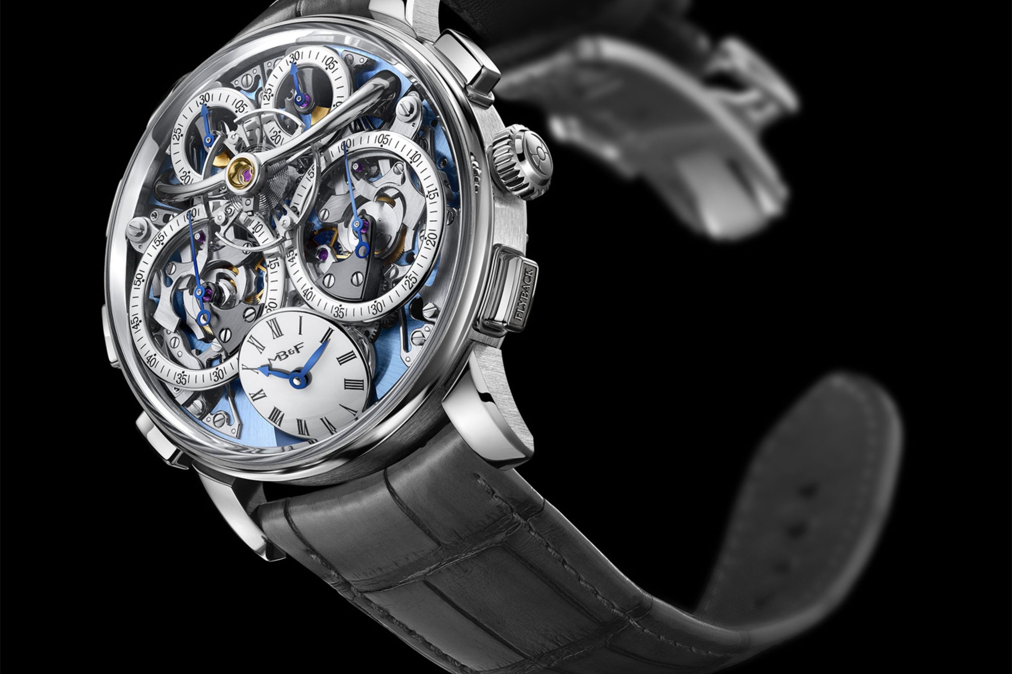 MB&F LM Sequential Flyback Platinum