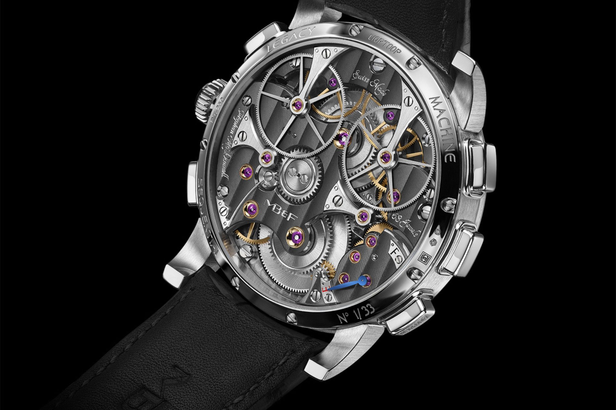 MB&F LM Sequential Flyback Platinum