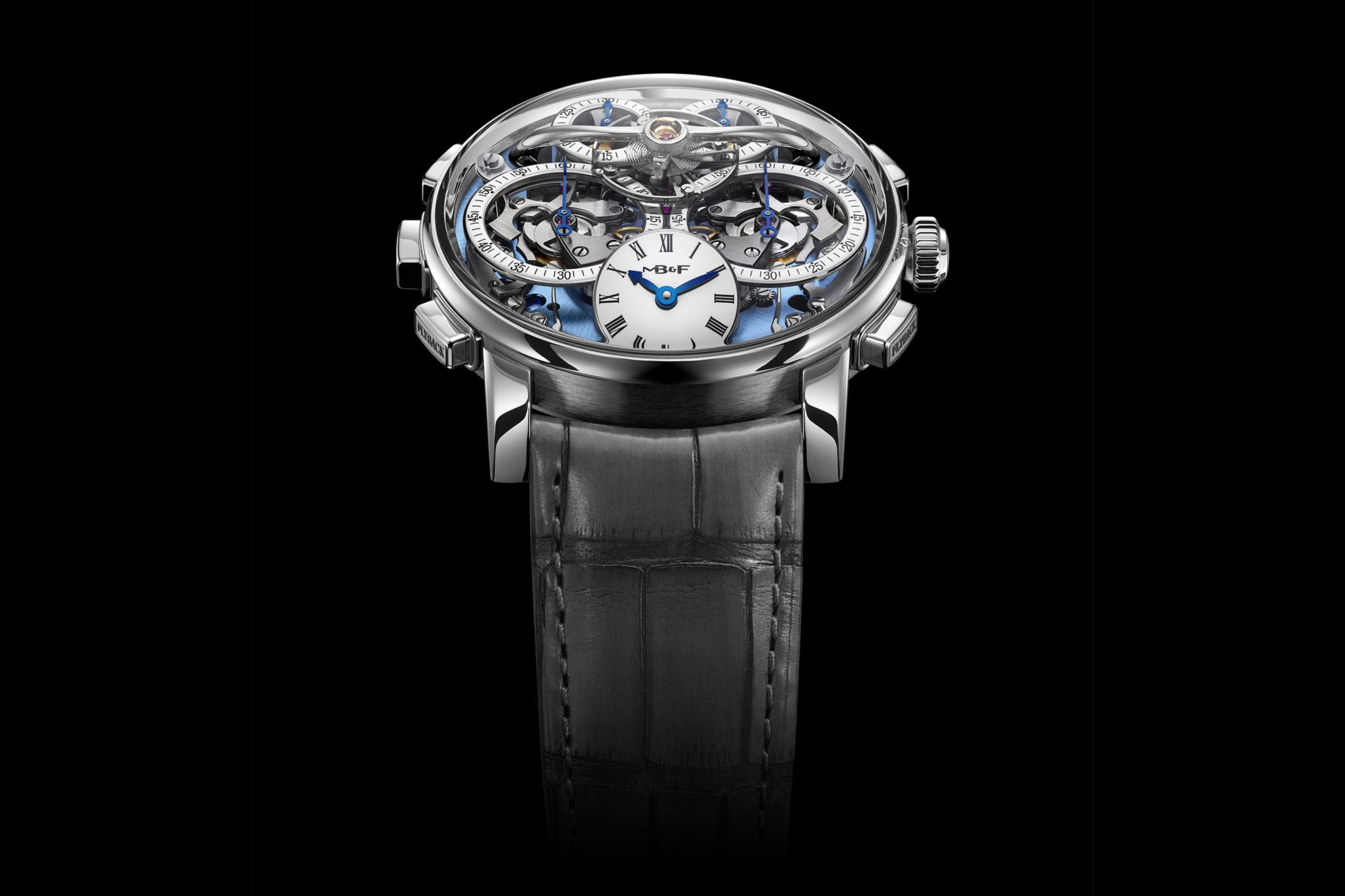 MB&F LM Sequential Flyback Platinum