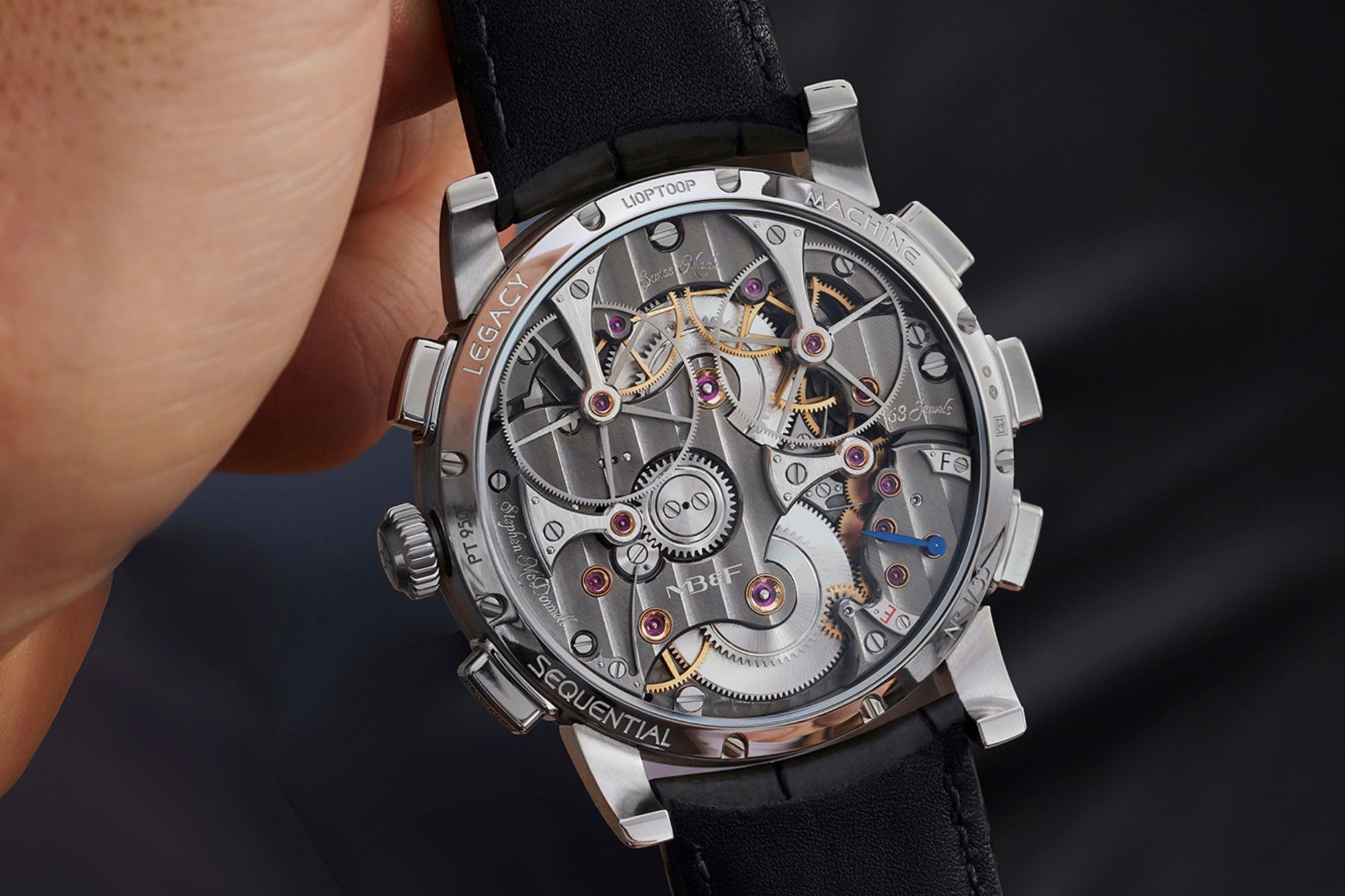 MB&F LM Sequential Flyback Platinum