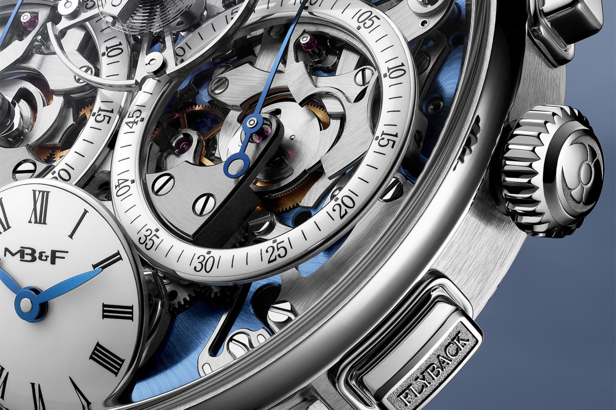 MB&F LM Sequential Flyback Platinum