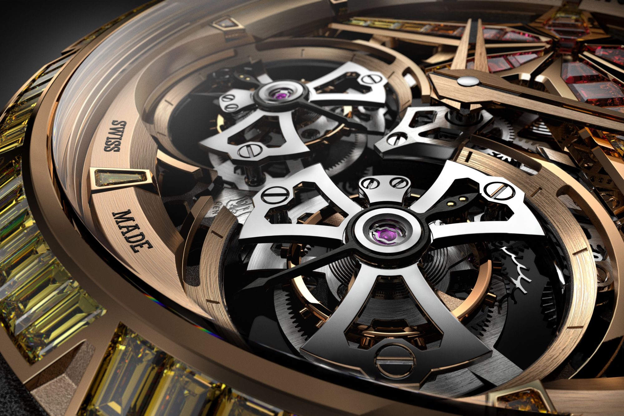 Roger Dubuis Excalibur Sunrise Double Tourbillon