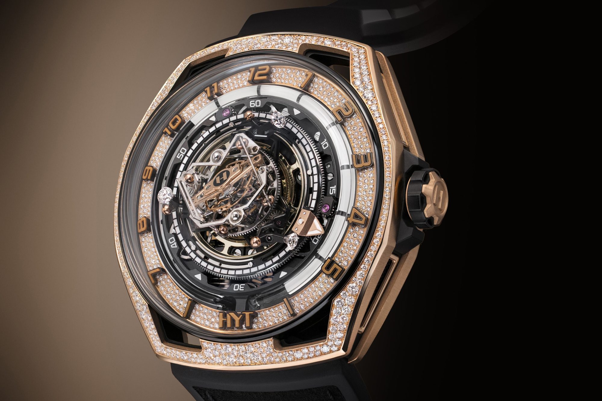 HYT Conical Tourbillon Infinity Diamonds