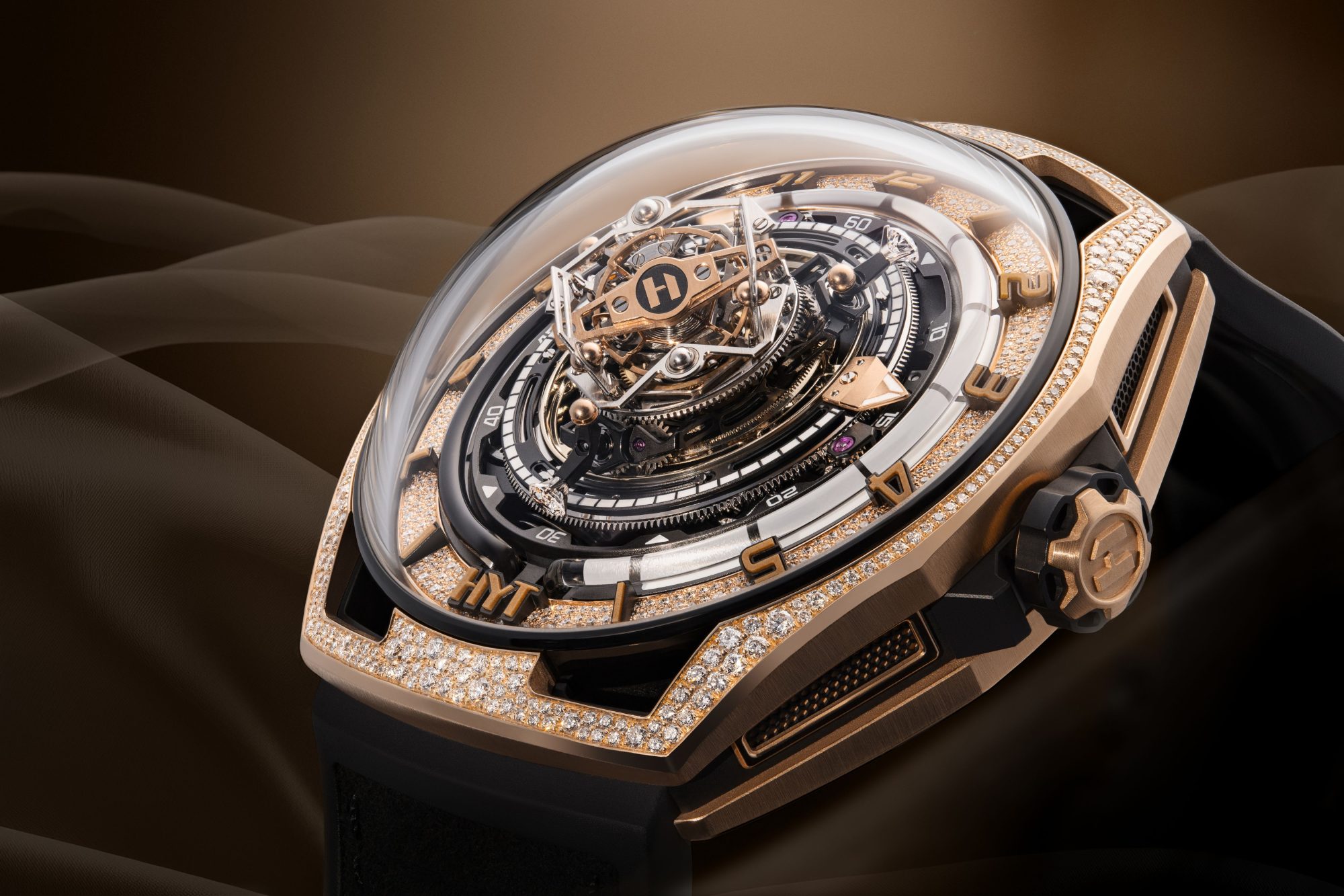 HYT Conical Tourbillon Infinity Diamonds