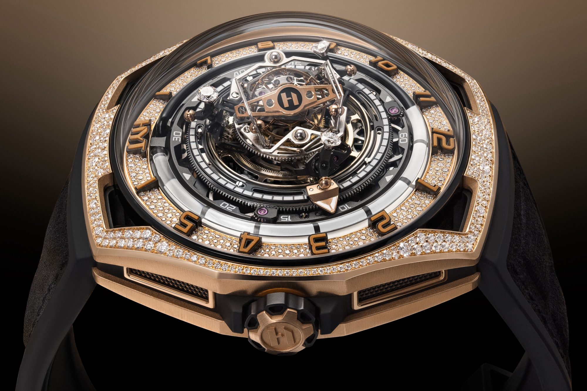 HYT Conical Tourbillon Infinity Diamonds