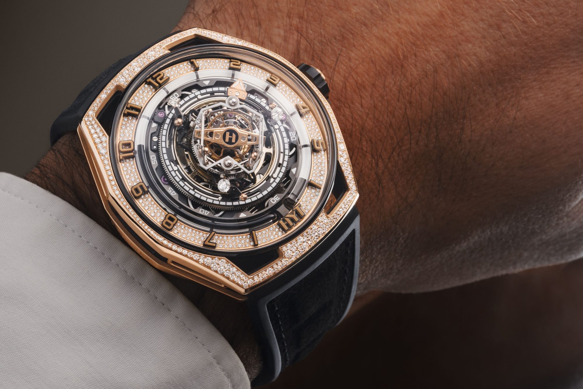 HYT Conical Tourbillon Infinity Diamonds